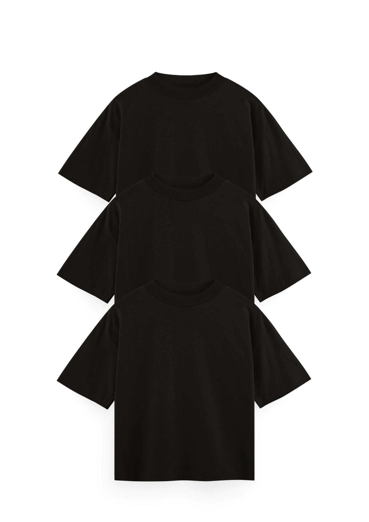 Pack 3 Camisetas Boxy