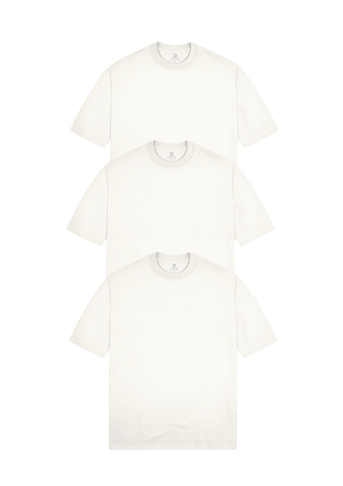 Pack 3 camisetas Oversized