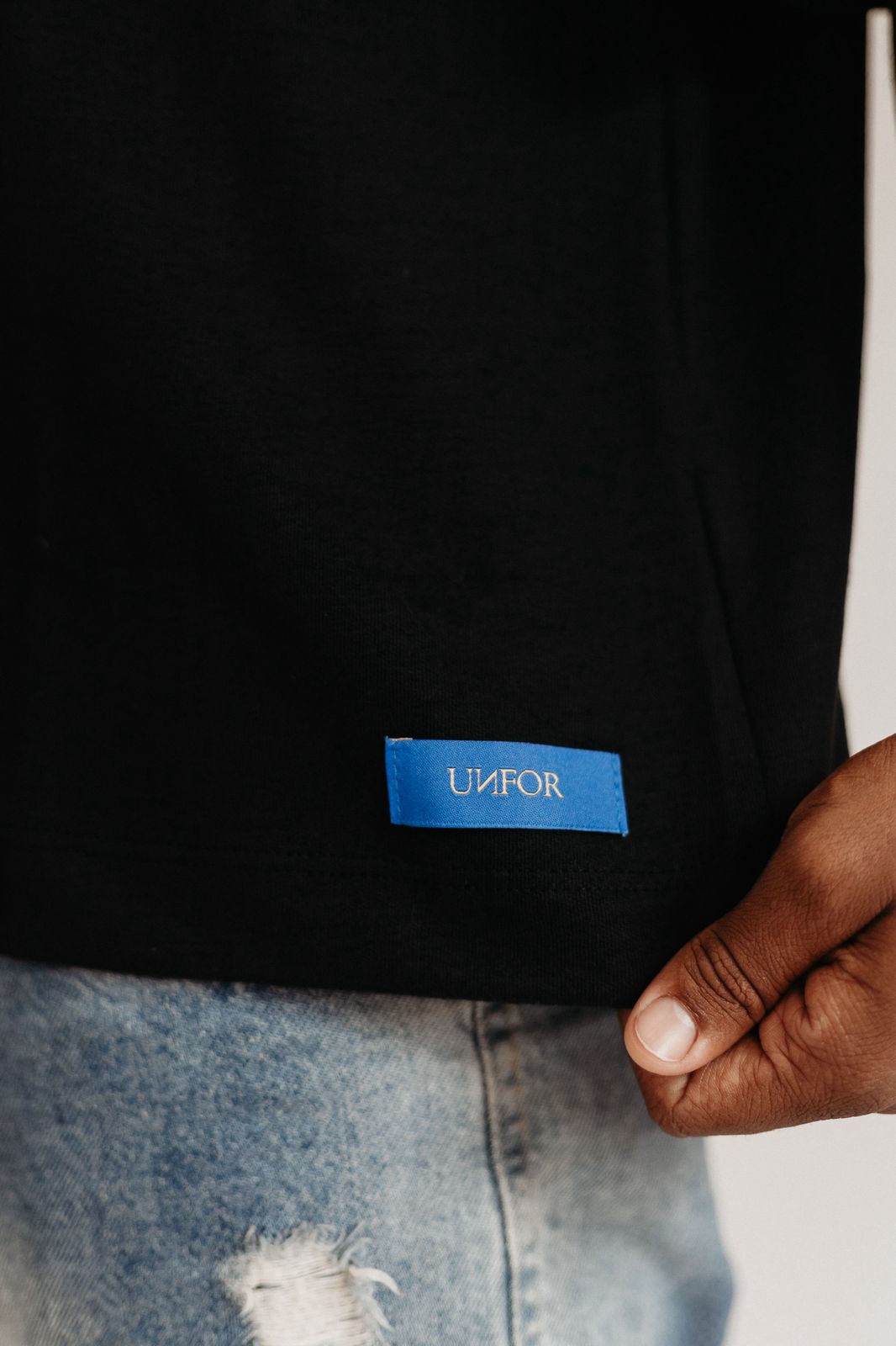 Camiseta Boxy "Ritual" Preta