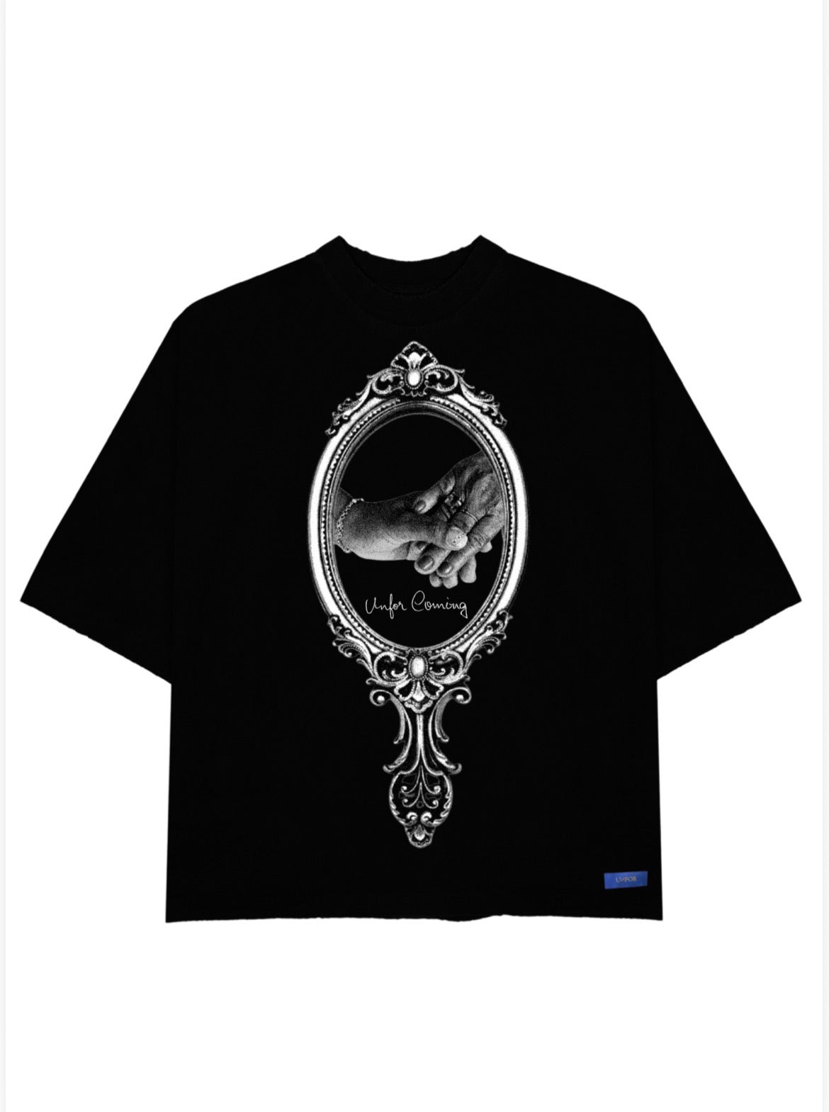 Camiseta Boxy "Ritual" Preta