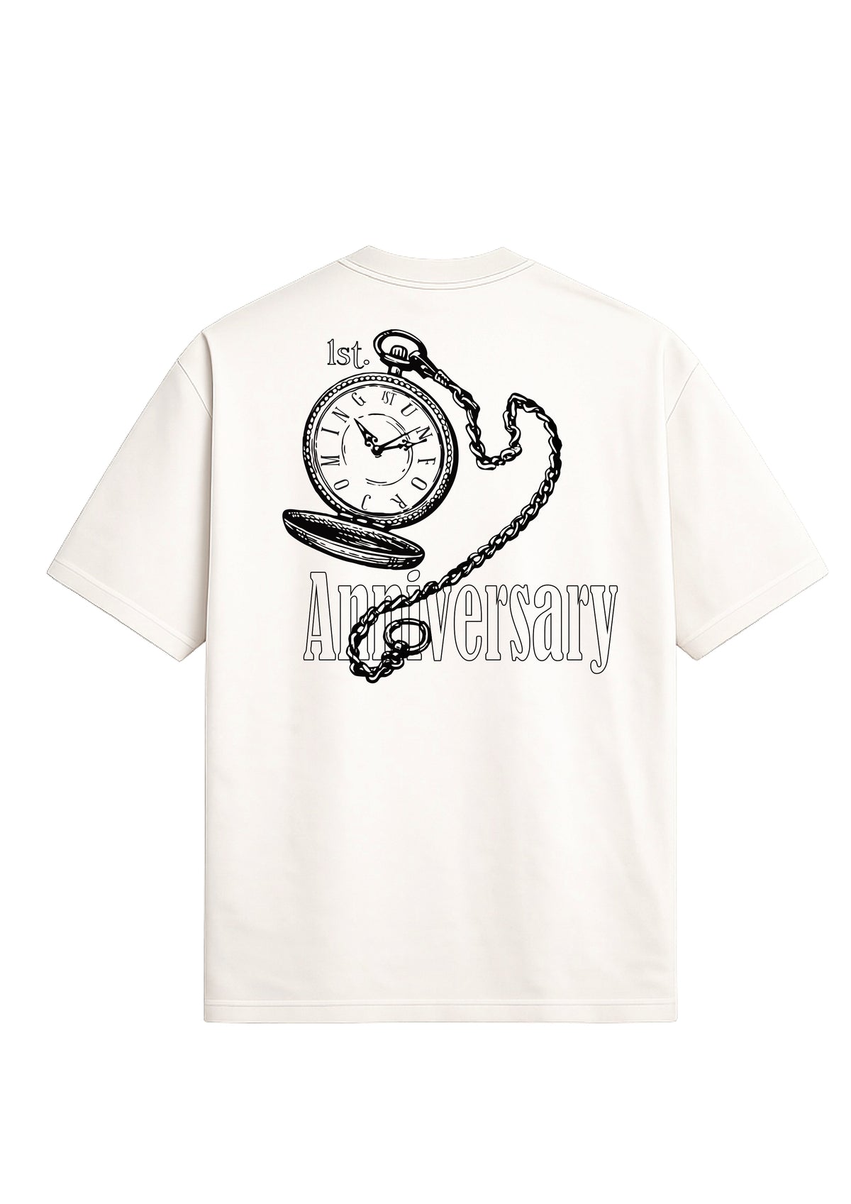 Camiseta Oversized 1St. Anniversary