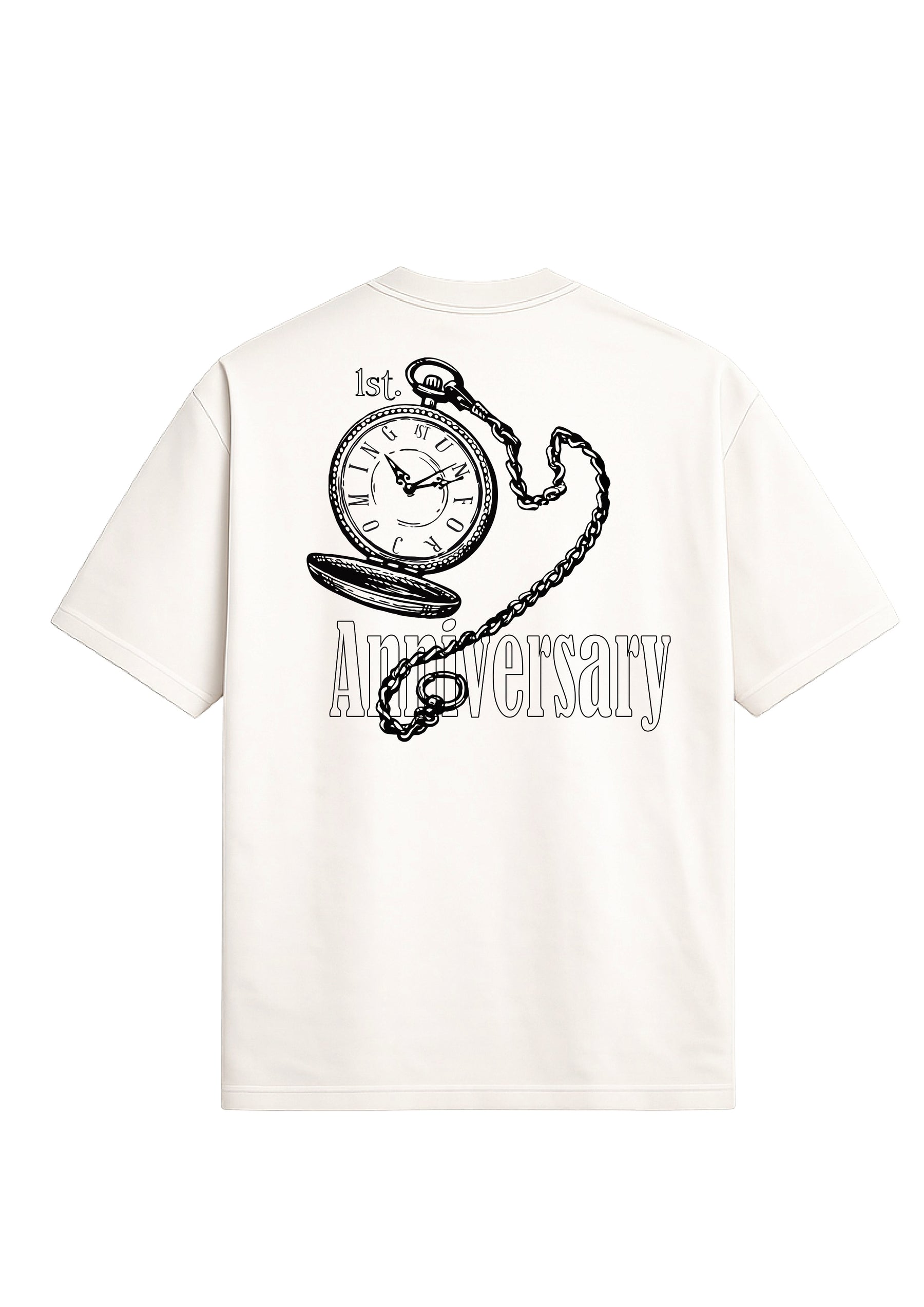 Camiseta Oversized 1St. Anniversary